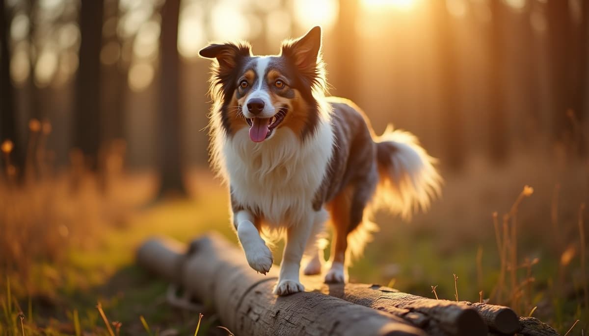 A dog on a walk — Dog Peptides in Dallas, TX