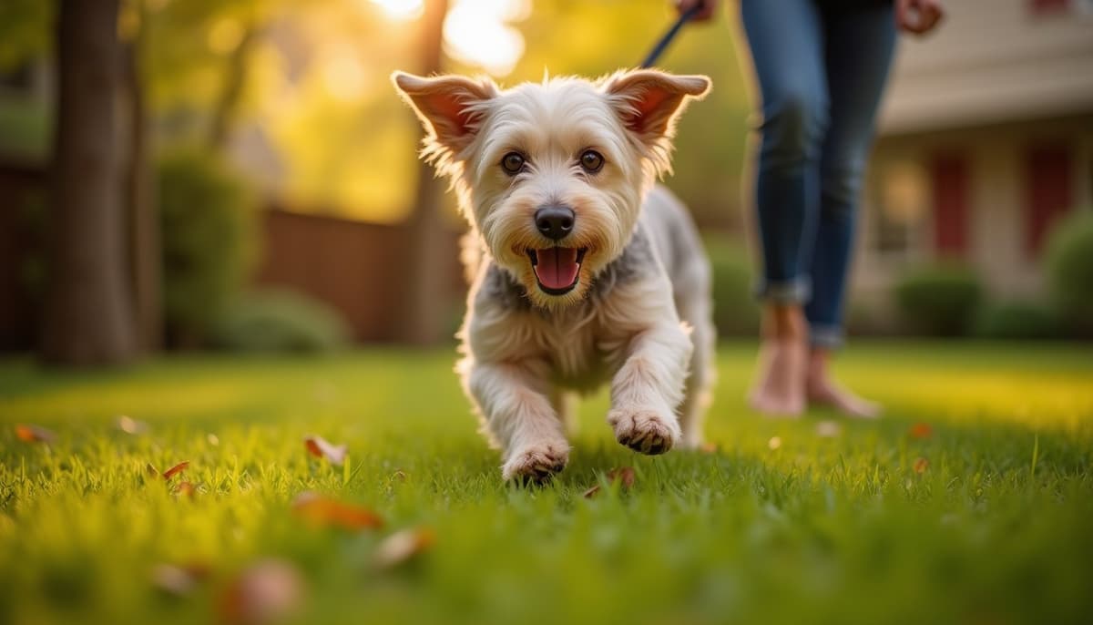 A dog on a walk — Dog Peptides Elk Grove CA