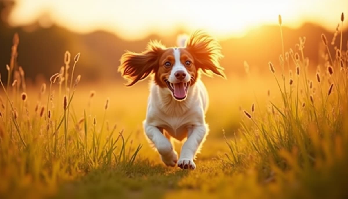 A dog on a walk — Where to Get Dog Peptides in Fairfield, CA