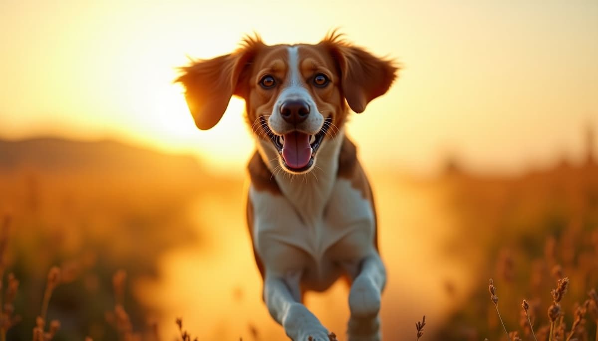 A dog on a walk — Dog Peptides in Huntington Beach, CA