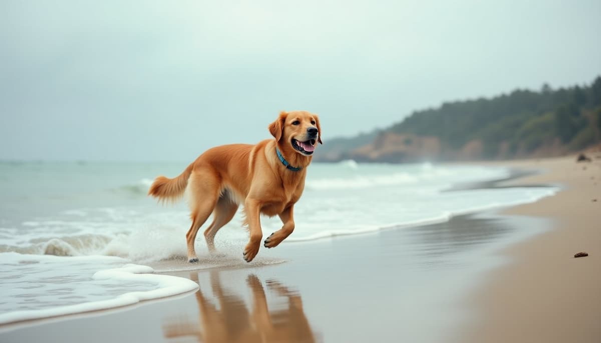 A dog on a walk — Dog Peptides in Irving, TX
