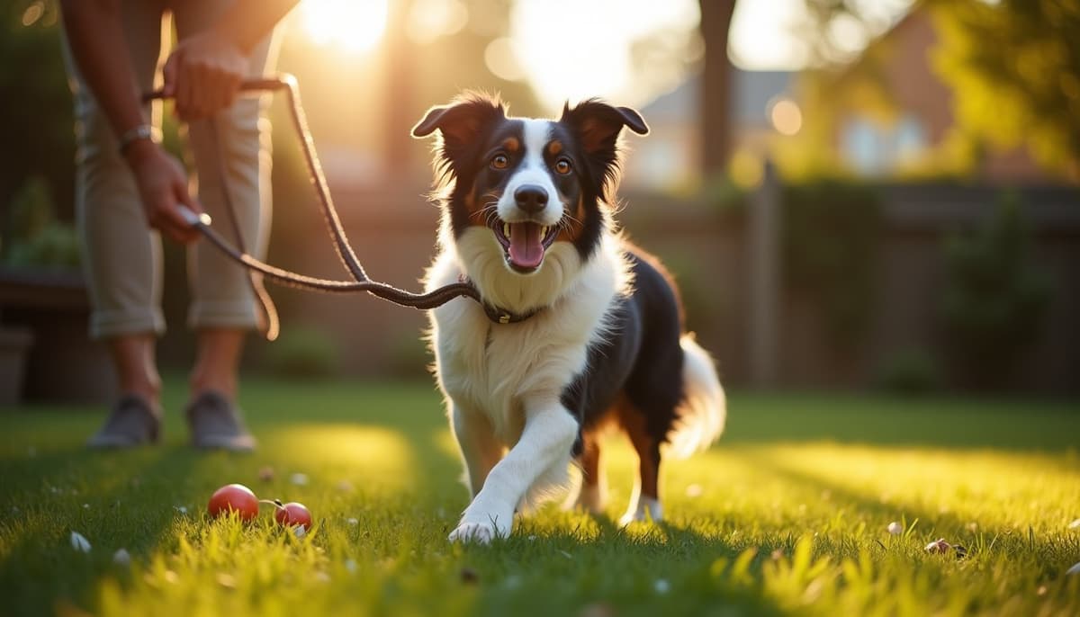 A dog on a walk — Dog Peptides in Jersey City, NJ