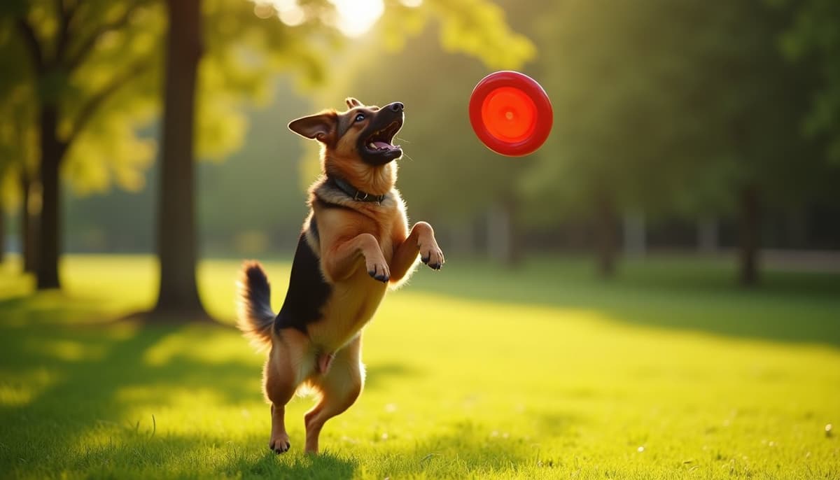 A dog on a walk — Dog Peptides in Kansas City, MO