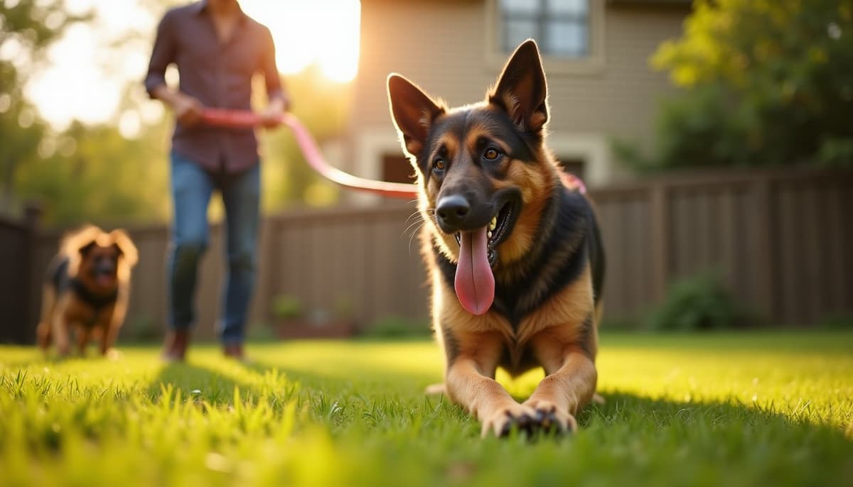 A dog on a walk — Dog Peptides in Knoxville, TN