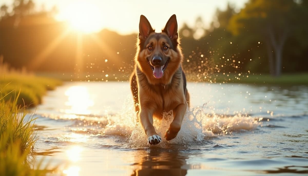 A dog on a walk — Dog Peptides in Little Rock, AR