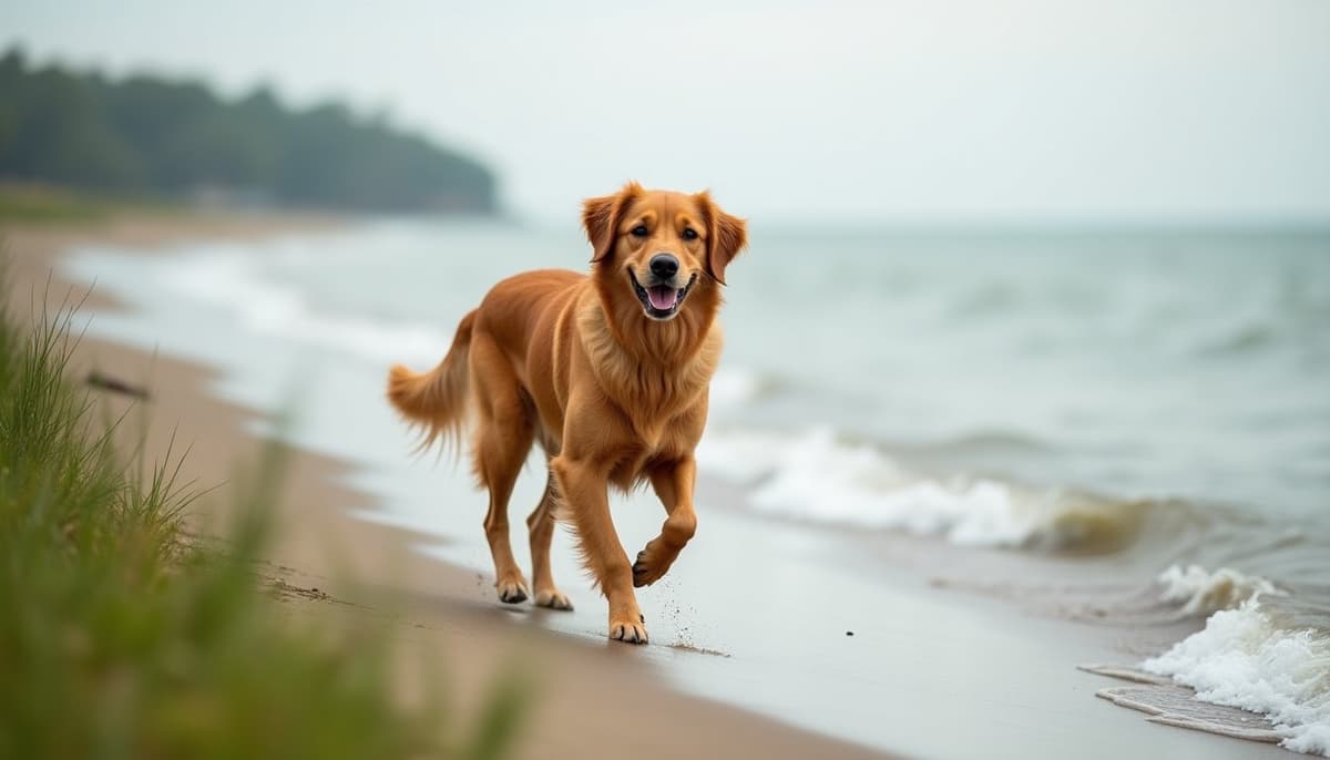 A dog on a walk — Dog Peptides in Memphis, TN