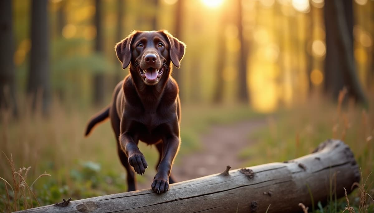 A dog on a walk — Dog Peptides in Midland, MI
