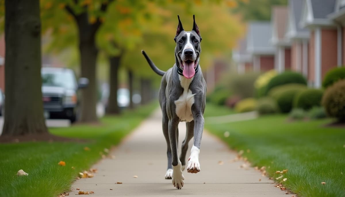 A dog on a walk — Dog Peptides in Naperville, IL