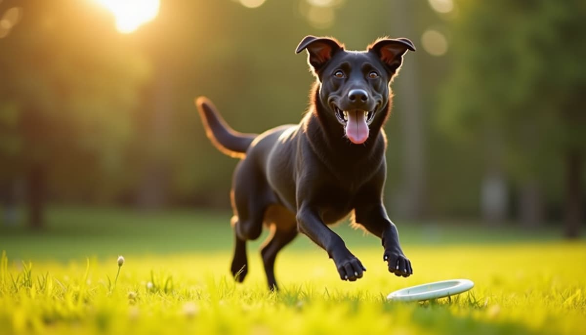 A dog on a walk — Dog Peptides in Norman, OK