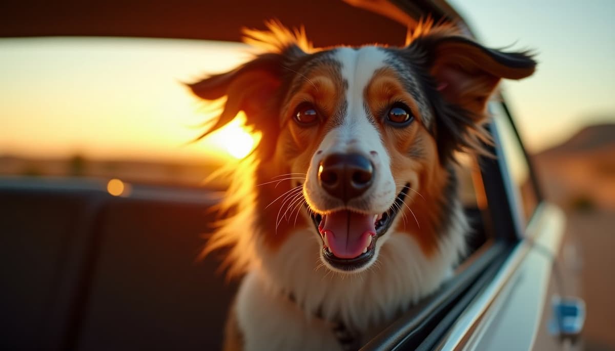 A dog on a walk — Dog Peptides in Palmdale, CA