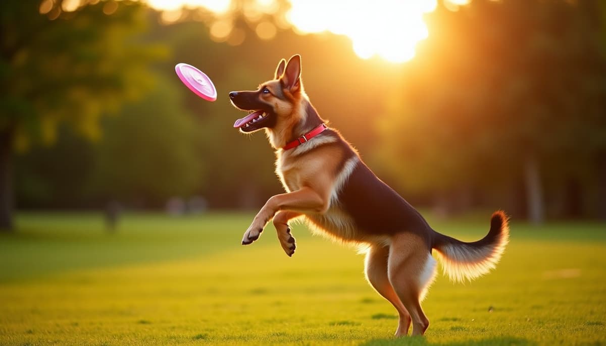 A dog on a walk — Dog Peptides in Peoria, IL