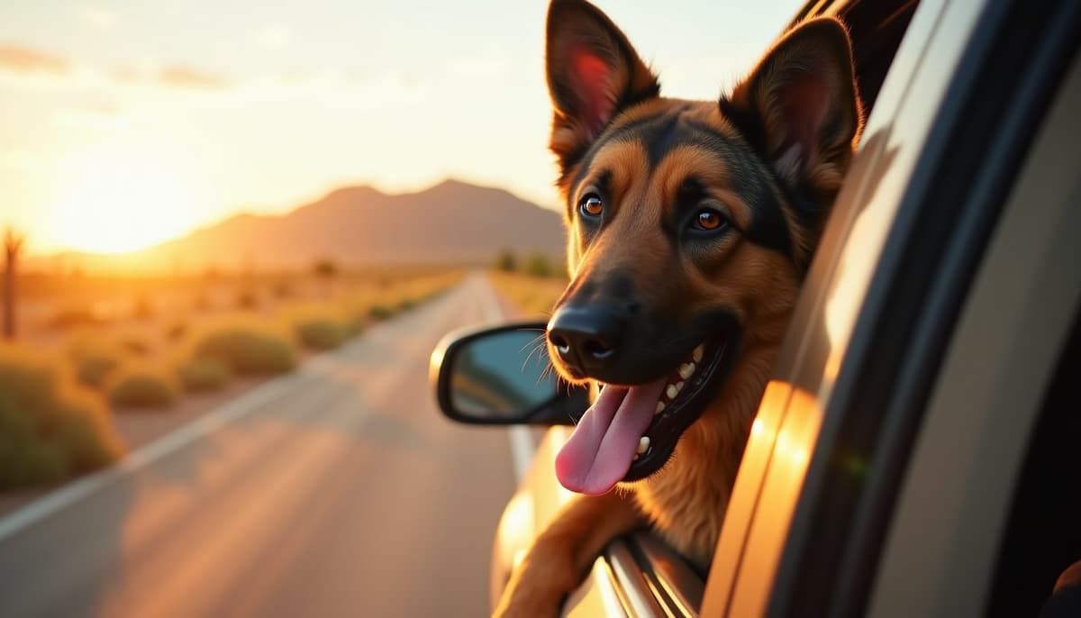 A dog on a walk — Dog Peptides in Phoenix AZ