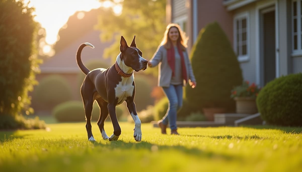A dog on a walk — Dog Peptides in Providence, RI