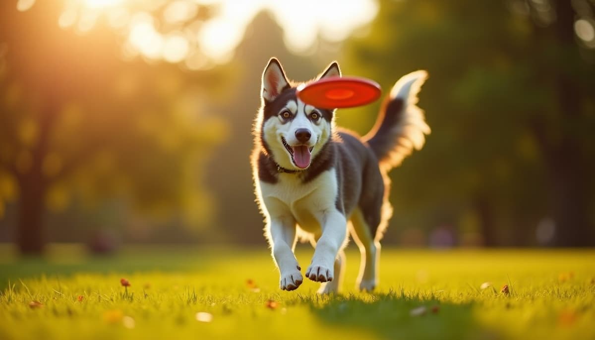 A dog on a walk — Dog Peptides in Rockford, IL