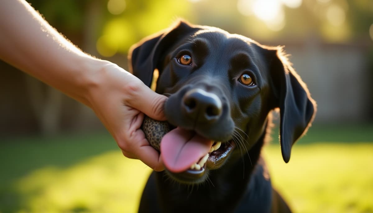 A dog on a walk — Dog Peptides in Round Rock, TX