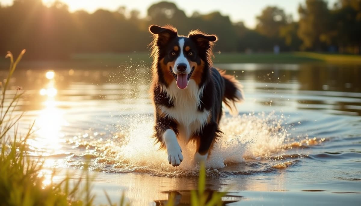 A dog on a walk — Dog Peptides in Sacramento, CA