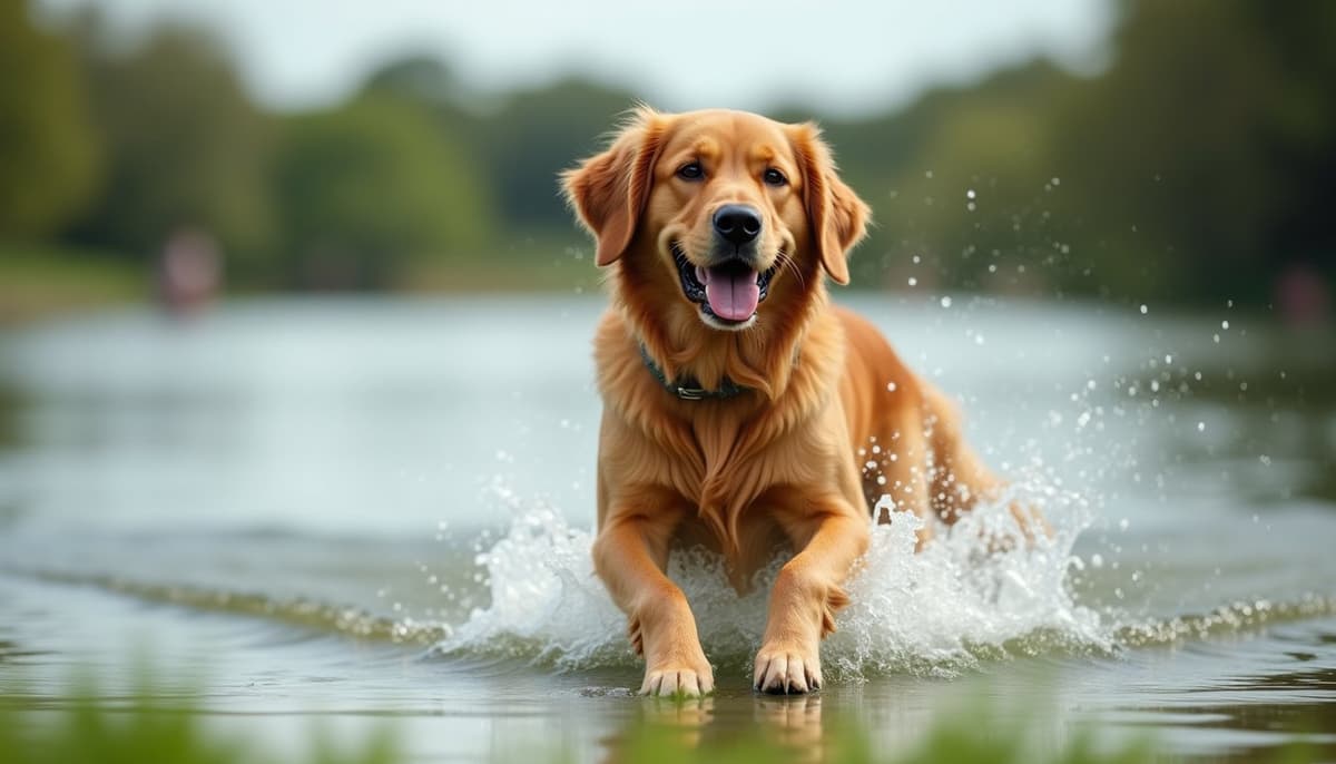 A dog on a walk — Dog Peptides in San Antonio, TX