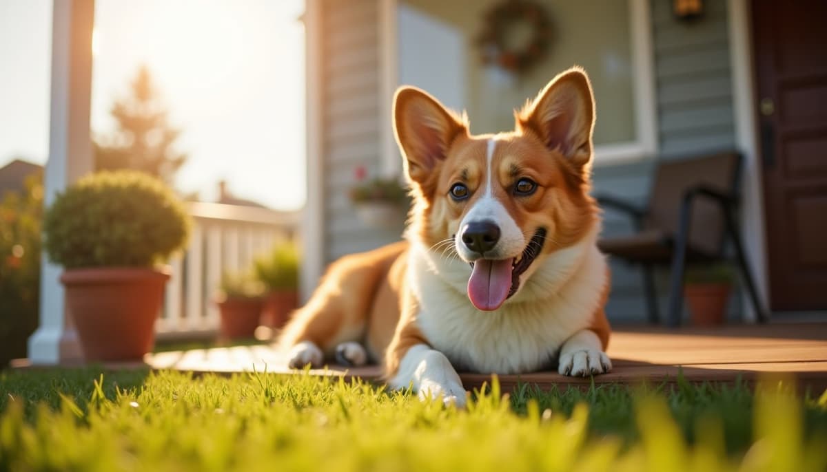 A dog on a walk — Dog Peptides in San Francisco, CA