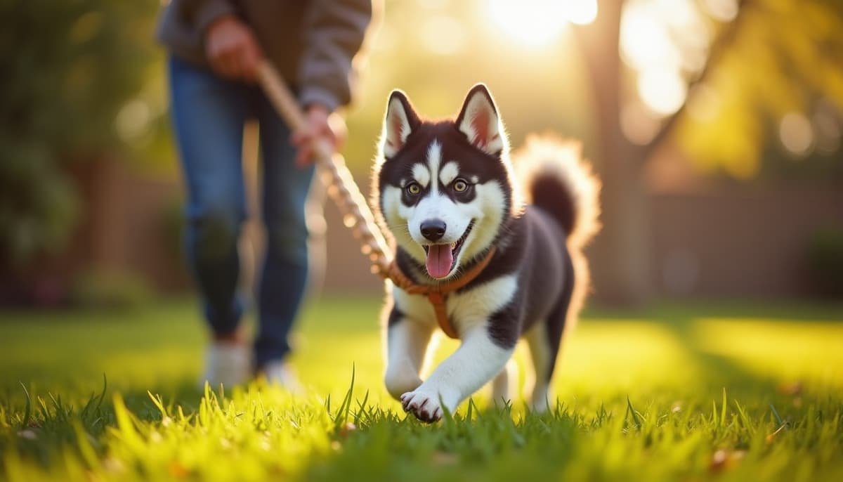 A dog on a walk — Dog Peptides in Simi Valley, CA