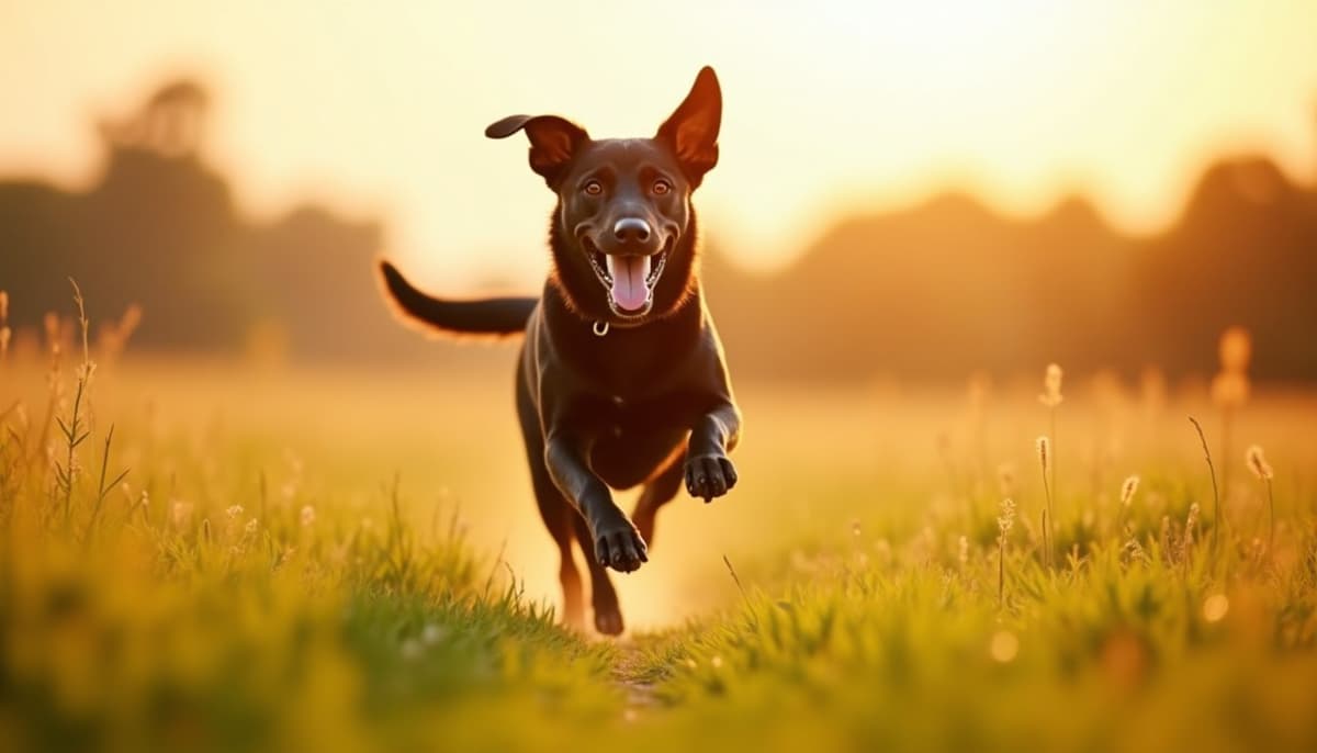 A dog on a walk — Where to Get Dog Peptides in Torrance, CA