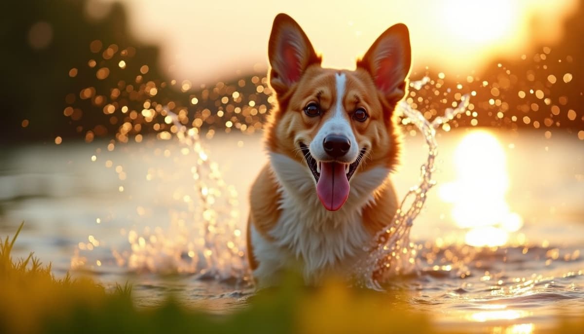 A dog on a walk — Dog Physical Therapy in Baton Rouge, LA