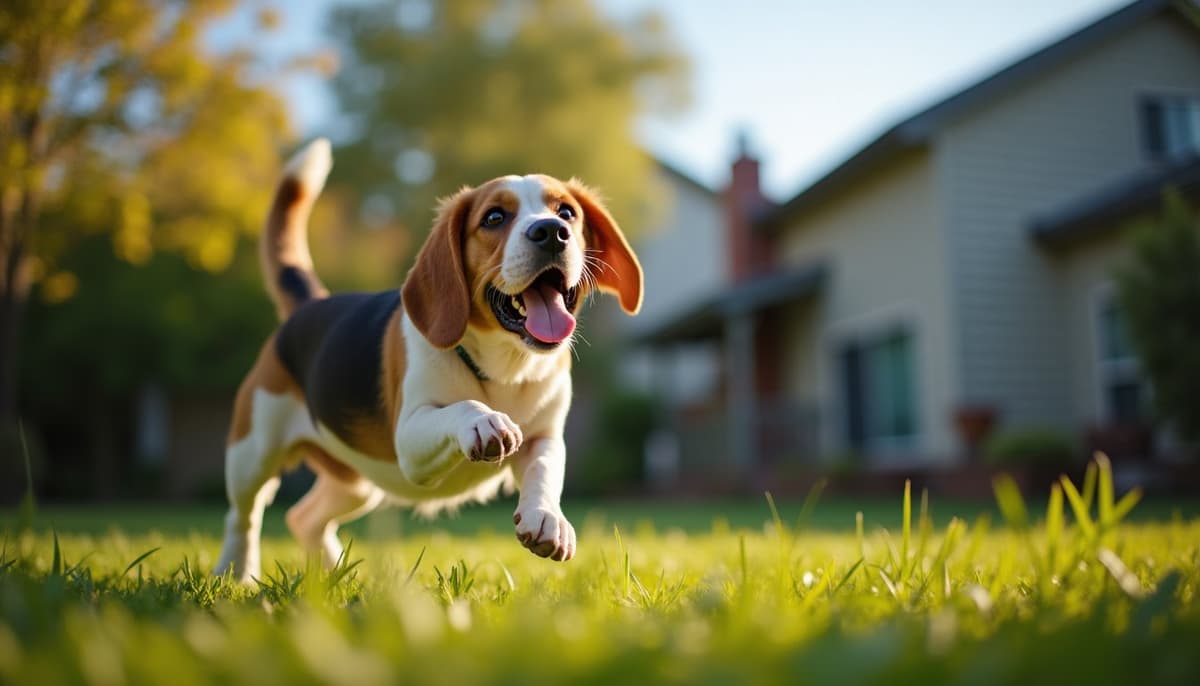 A dog on a walk — Dog Physical Therapy in Brownsville, TX