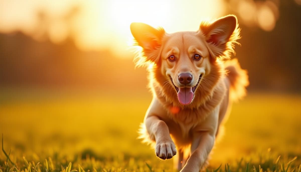 A dog on a walk — Dog Physical Therapy in Burbank, CA