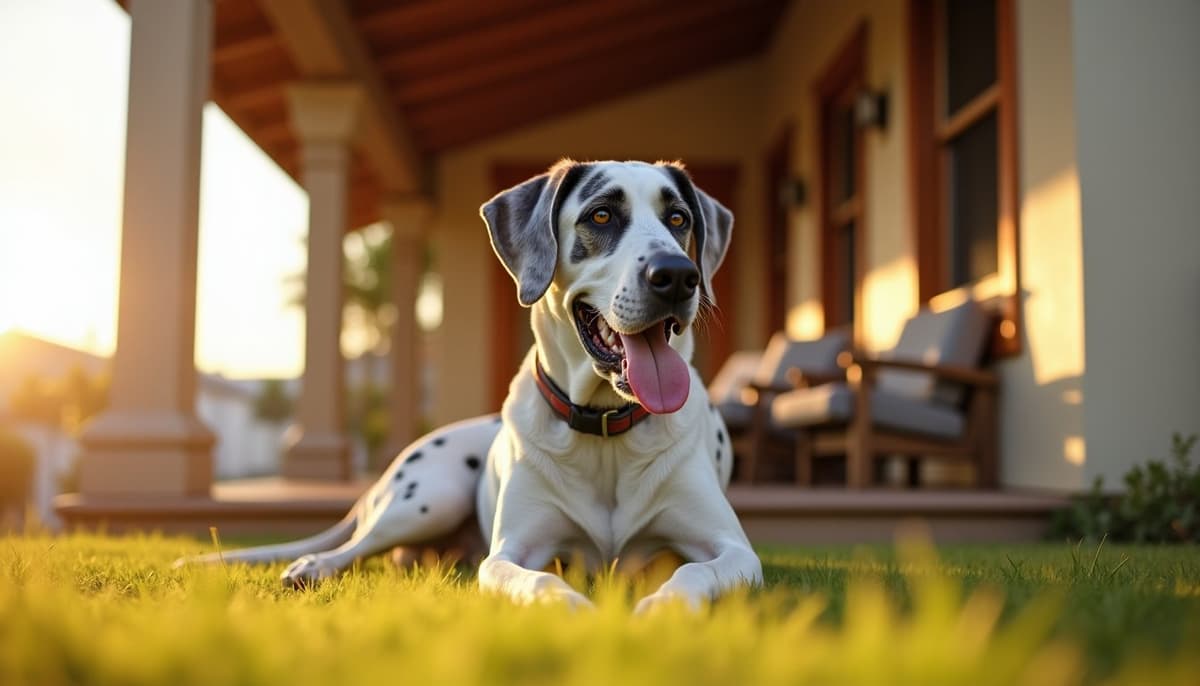 A dog on a walk — Dog Physical Therapy in Carlsbad, CA