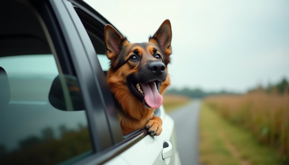 A dog on a walk — Dog Physical Therapy in Chesapeake VA