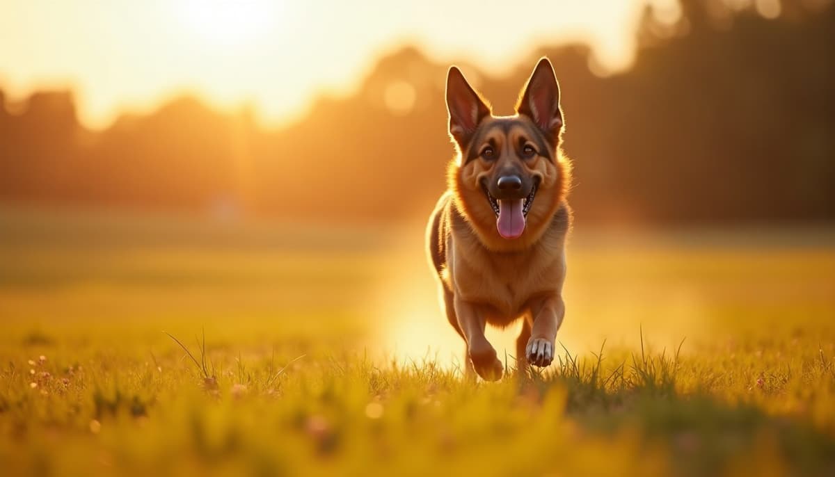 A dog on a walk — Dog Physical Therapy in Cleveland, OH