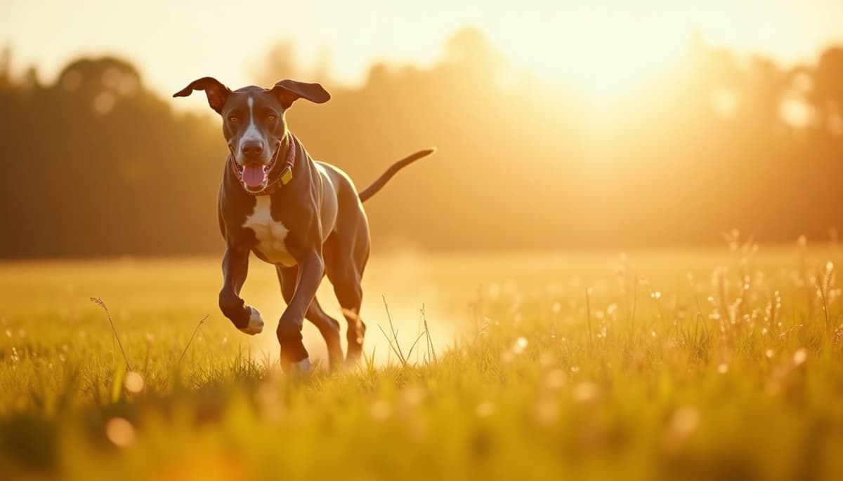 A dog on a walk — Dog Physical Therapy in Everett, WA