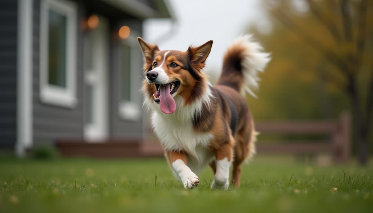 A dog on a walk — Dog Physical Therapy in Fargo, ND