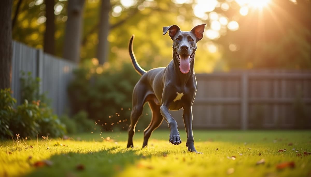 A dog on a walk — Dog Physical Therapy in Fayetteville, AR