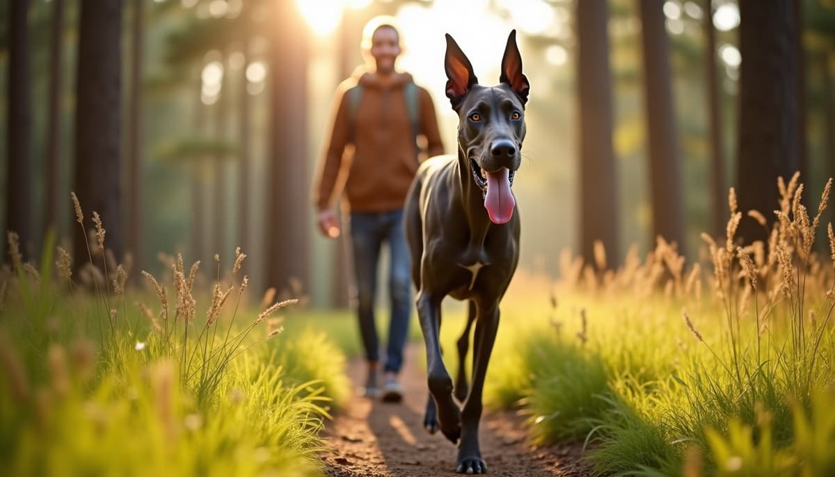 A dog on a walk — Dog Physical Therapy in Gainesville, FL