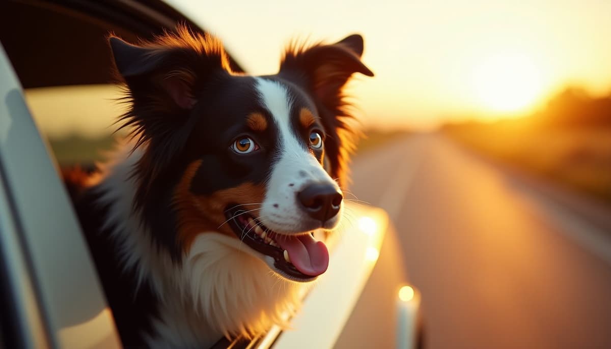 A dog on a walk — Dog Physical Therapy in Garden Grove, CA