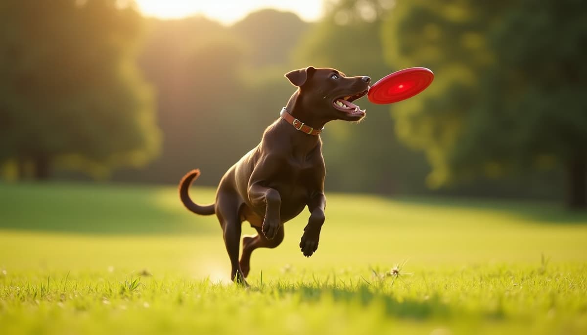 A dog on a walk — Dog Physical Therapy in Green Bay, WI