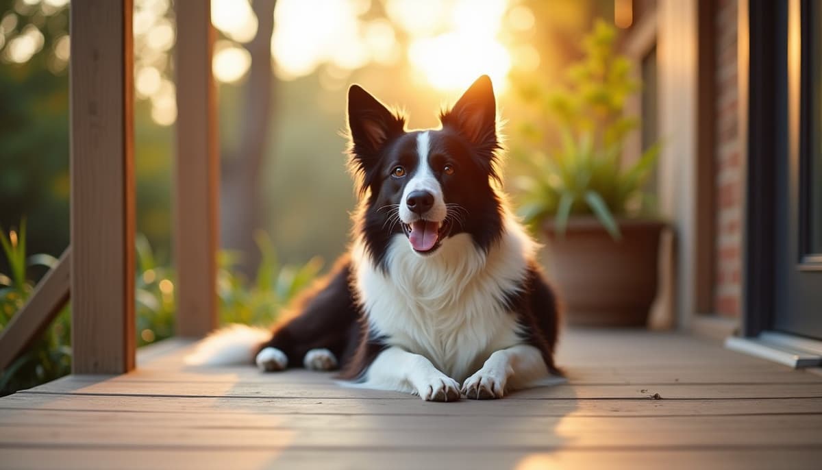 A dog on a walk — Dog Physical Therapy in Houston, TX