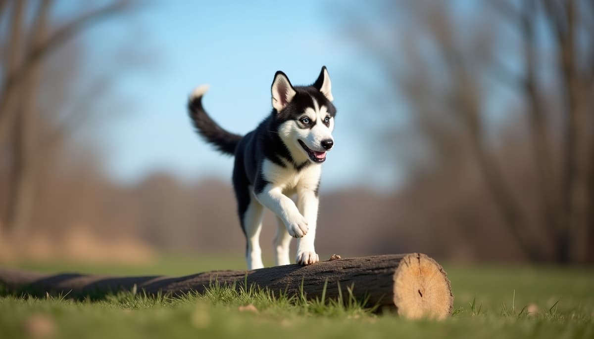 A dog on a walk — Dog Physical Therapy in Joliet, IL