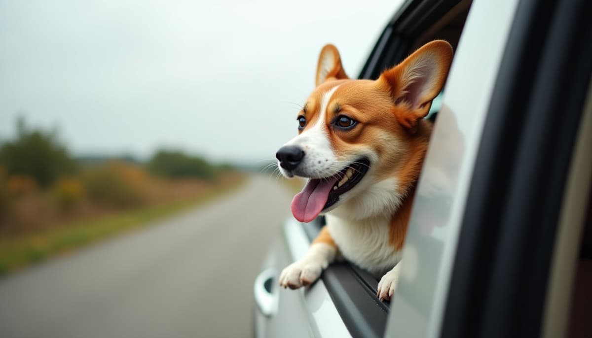 A dog on a walk — Dog Physical Therapy in Little Rock, AR