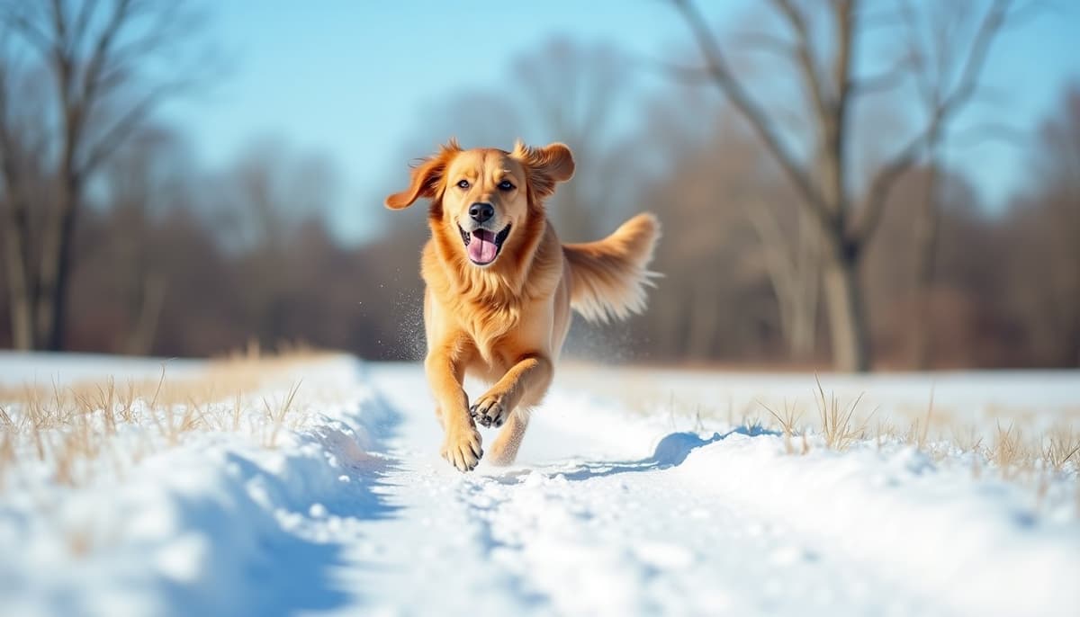 A dog on a walk — Dog Physical Therapy in Macon, GA