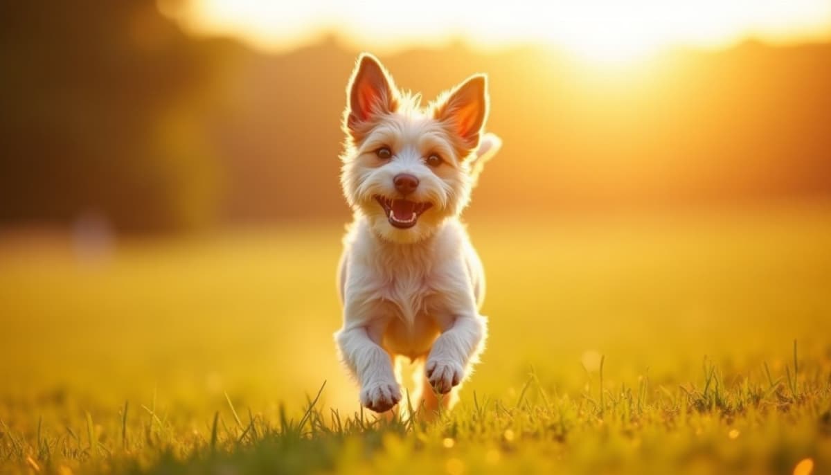 A dog on a walk — Dog Physical Therapy in Memphis, TN