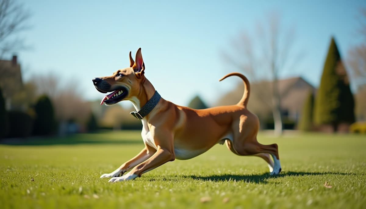 A dog on a walk — Dog Physical Therapy in Mobile, AL