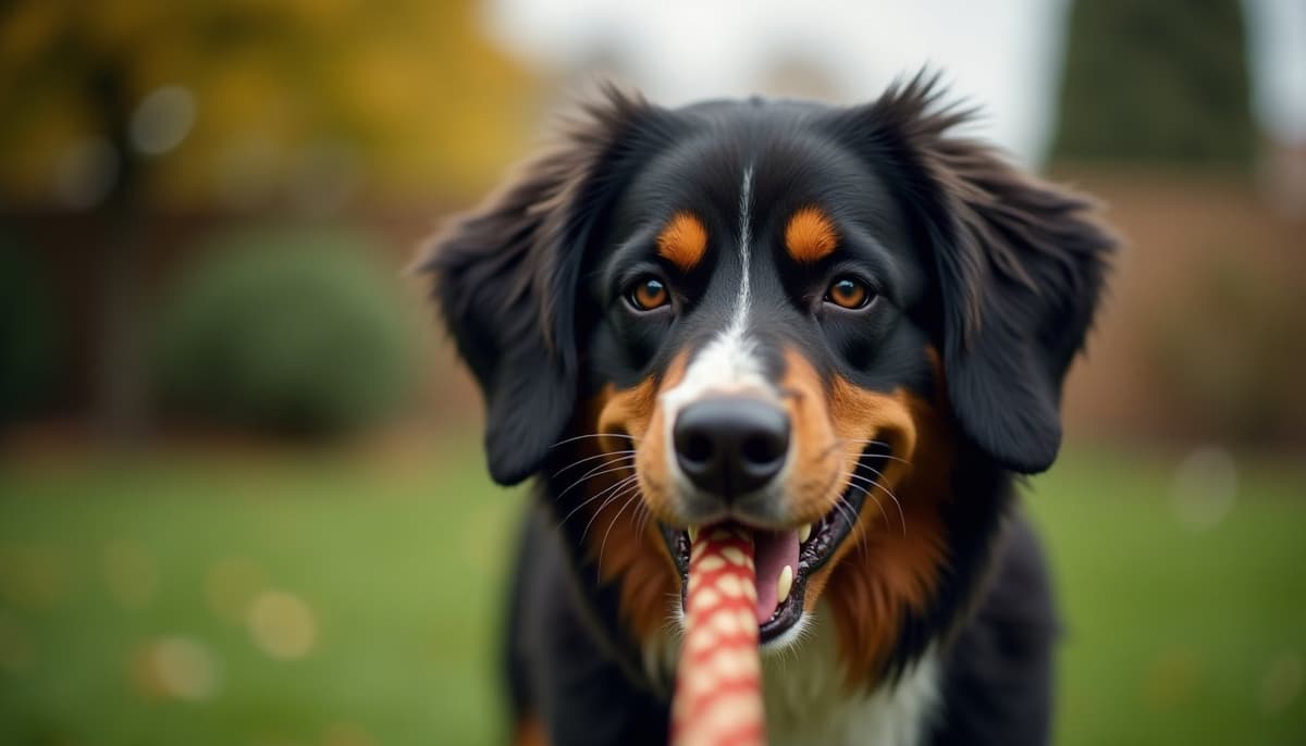 A dog on a walk — Dog Physical Therapy in Murrieta, CA