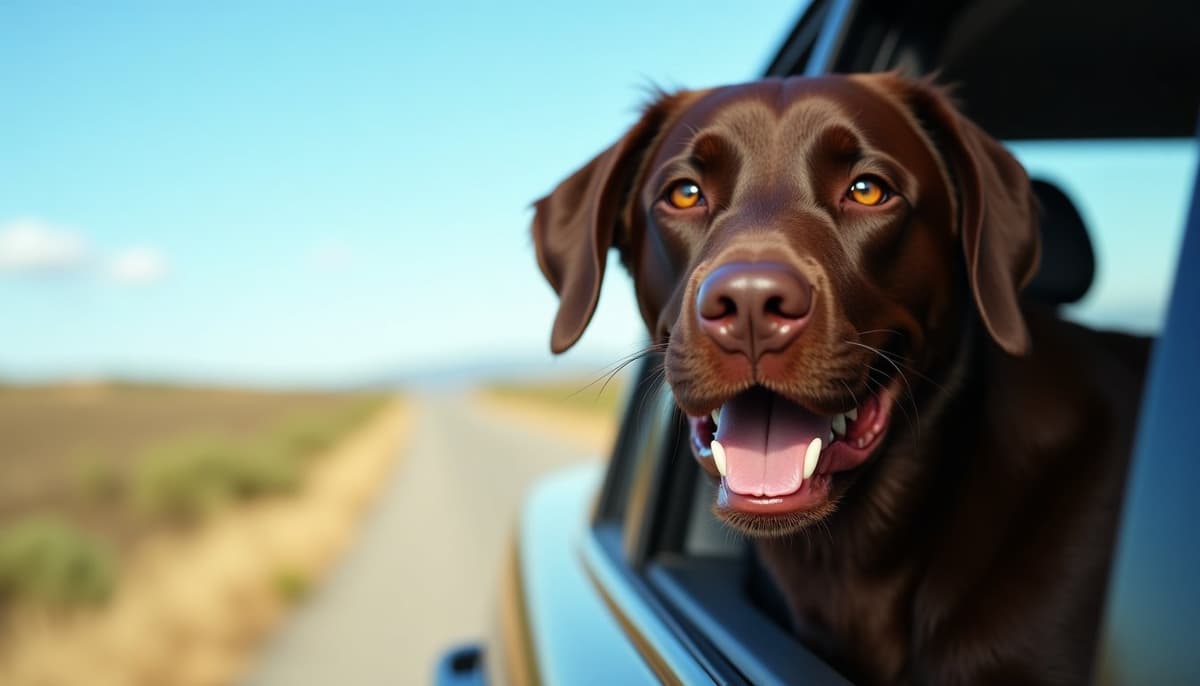 A dog on a walk — Dog Physical Therapy in Norman, OK