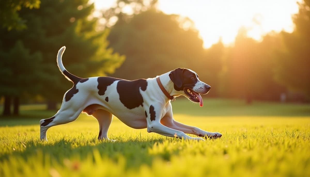 A dog on a walk — Dog Physical Therapy in Omaha, NE