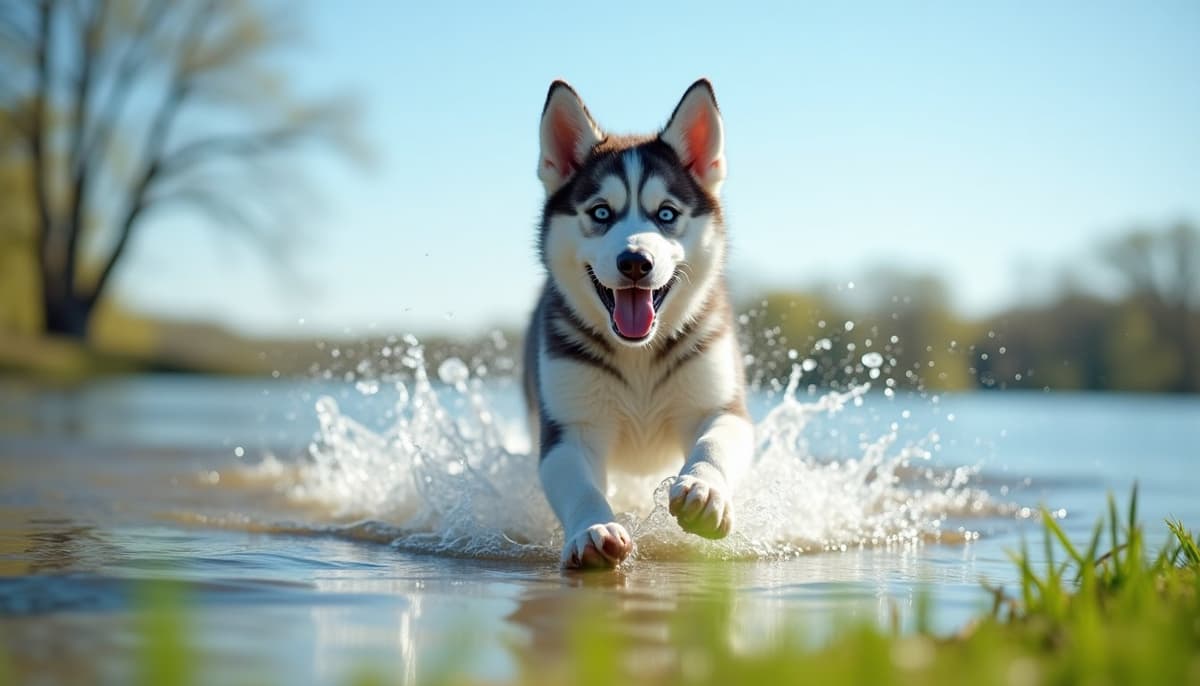 A dog on a walk — Dog Physical Therapy in Overland Park, KS