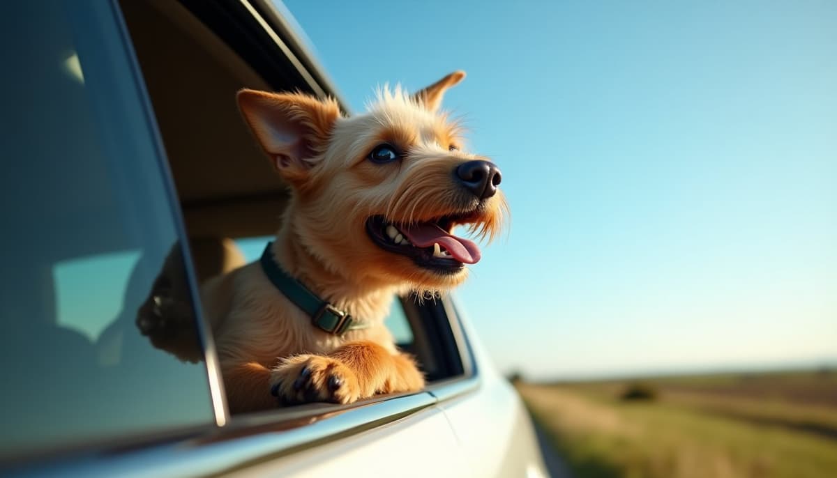 A dog on a walk — Dog Physical Therapy in Peoria, IL