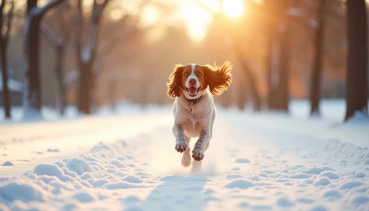 A dog on a walk — Dog Physical Therapy in Pomona, CA