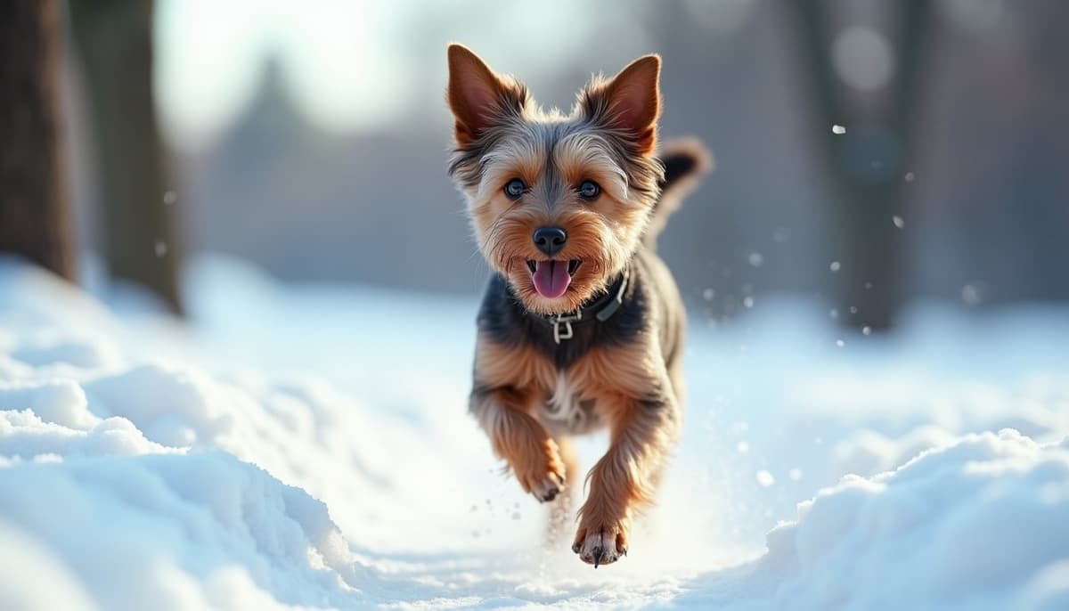 A dog on a walk — Dog Physical Therapy in Rancho Cucamonga, CA