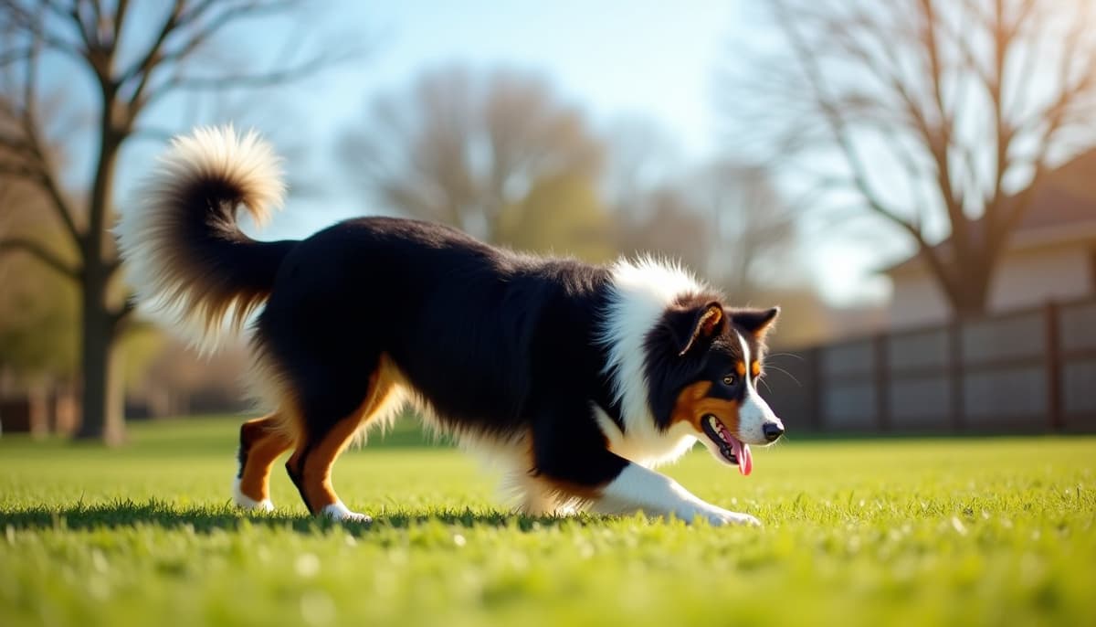A dog on a walk — Dog Physical Therapy in Richardson TX